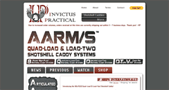 Desktop Screenshot of invictuspractical.com