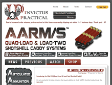 Tablet Screenshot of invictuspractical.com